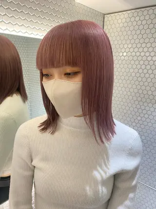 ミディアム カラー メンズブリーチカラー ❤︎hirokoのヘアスタイル