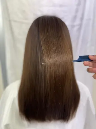 セミロング カラー N° rico 名駅のヘアスタイル