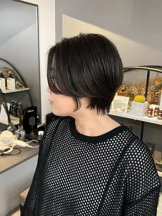 ショート 重里 瑠花のヘアスタイル
