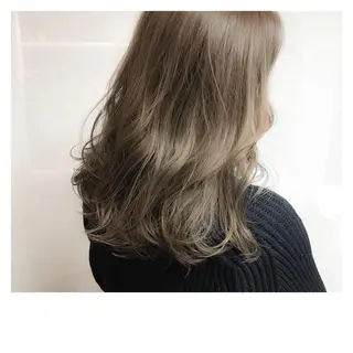 ミディアム カラー パーマ 髪質改善、縮毛矯正 店長浅野太郎のヘアスタイル