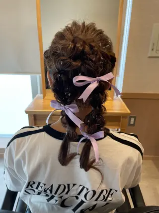 ロング miho 🌼🌼🌼のヘアスタイル