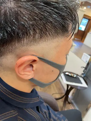 ショート メンズ MATSURI BASE.AWAJIのヘアスタイル