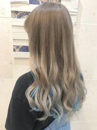 ロング カラー 💘カラー人気No. 1💘SAYAのヘアスタイル