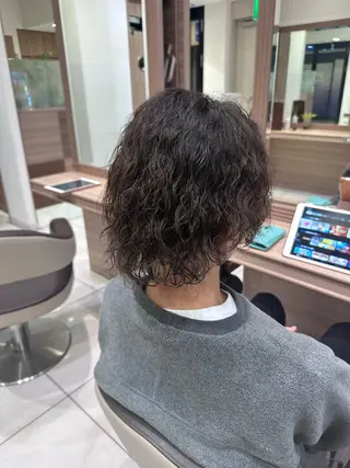 パーマ メンズ ヘアセット/メンズ パーマChihoのヘアスタイル
