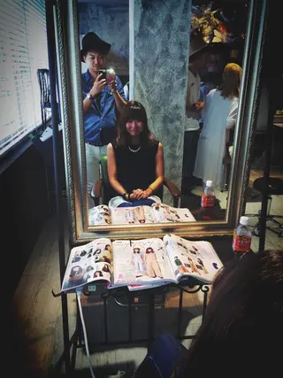 ミディアム セミロング カラー SUNNY GRACEのヘアスタイル