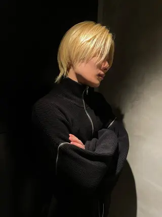 メンズ L&Co. BY LUCKHAIR所属・ブリーチ✧︎デザイン ゆうのヘアスタイル