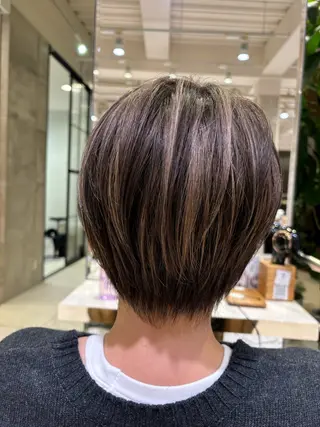 ショート 大人ショート特化/ カットモデル/表参道のヘアスタイル
