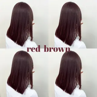 ミディアム カラー 韓国ヘア🇰🇷🎀 みきのヘアスタイル