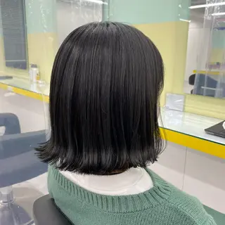 セミロング カラー ヘアアレンジ mai🍑暖色カラー /レイヤー💖のヘアスタイル