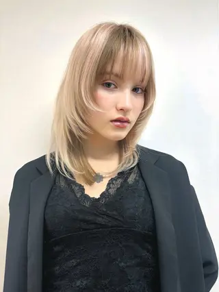 ミディアム 🫧BASSA 立川店 🫧のヘアスタイル