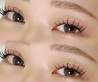 マツエク・マツパ 🎀韓国風🎀うる艶 カラー🎀束感まつ毛のマツエク・マツパデザイン