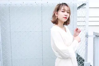 ミディアム カラー パーマ ヘアアレンジ 大久保寿高✨ なりたい色を叶える✨のヘアスタイル