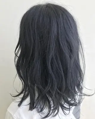 セミロング カラー 武田 久司のヘアスタイル