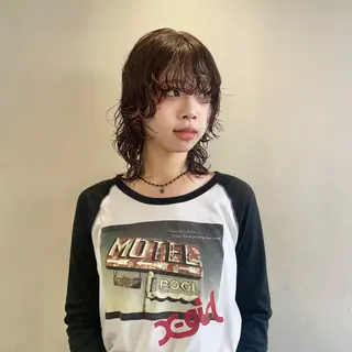 パーマ 髙橋 茉南のヘアスタイル