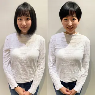 ショート カラー 小林 佳祐のヘアスタイル