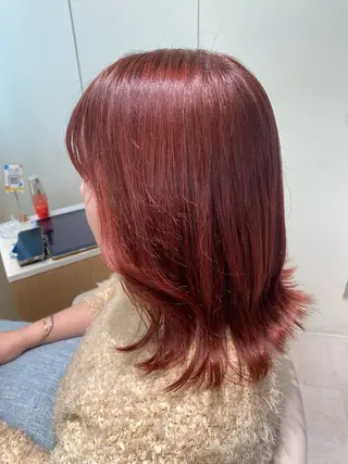 ミディアム カラー 似合わせヘア 💇🏻‍♀/マリアのヘアスタイル