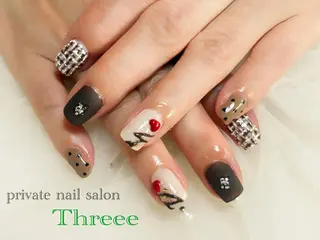 ネイル Nail salon - Threee　-のネイルデザイン