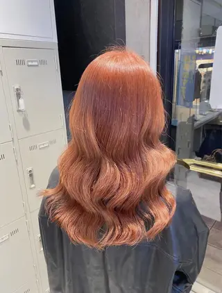 セミロング カラー 【毎朝セット3分】 メンズパーマ　真人のヘアスタイル