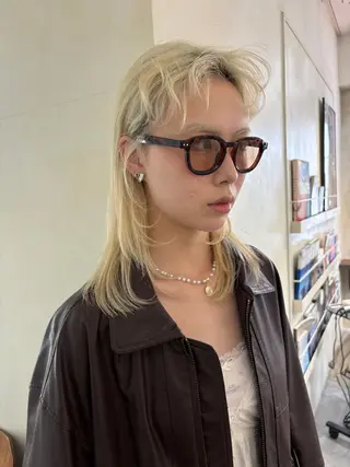 ミディアム カラー ﾘｭｳﾄ/ オシャレ製造美容師のヘアスタイル