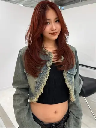 ロング chihiro / 透明感カラー🫧のヘアスタイル