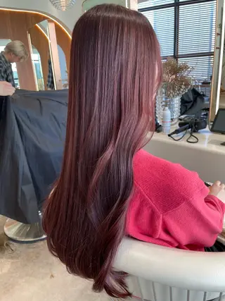 ロング カラー 💘MICOTO藤沢 髪質改善ブリーチ💘のヘアスタイル
