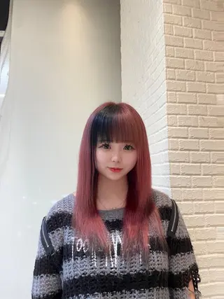 ロング カラー 🎀ブリーチ/メンズ ひより🎀のヘアスタイル