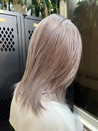 ミディアム カラー 似合わせカット 🤍ヒナタのヘアスタイル