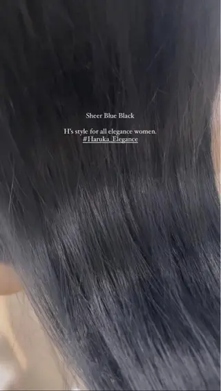 ロング 森 はるかのヘアスタイル