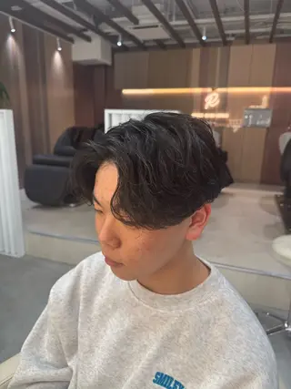 パーマ メンズ 山下 光太郎のヘアスタイル