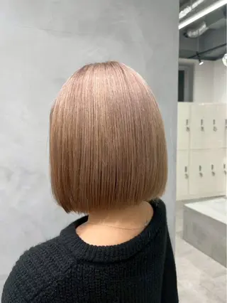 カラー 🌸ハイトーンカラー ゆずな 🌸のヘアスタイル