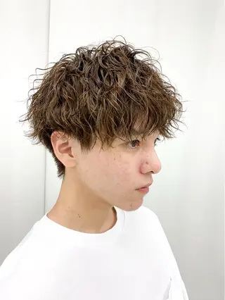パーマ メンズ メンズパーマ特化 👑店長👑間宮👑のヘアスタイル