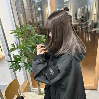 セミロング リキ/髪質改善 /縮毛矯正🫧のヘアスタイル