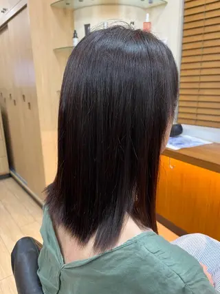ミディアム カラー ⚡️カットモデル募集 本田誠也⚡️のヘアスタイル