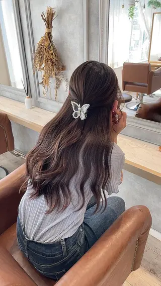 ロング カラー ヘアアレンジ La Bonheur  hair  chari所属・🌼 じゅりなのヘアスタイル