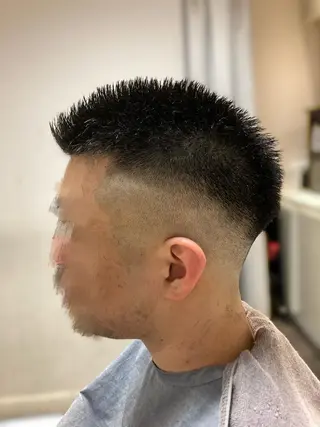 ショート メンズ 渋谷駅徒歩3分メンズ カット👦🏻うしだのヘアスタイル