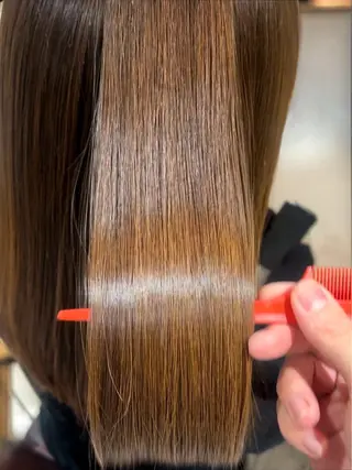 セミロング 髪質改善メニュー 長井 美佐子のヘアスタイル