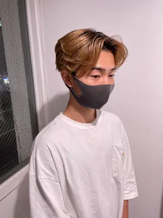 ショート メンズ スパイキー/フェザー /波巻き/かいとのヘアスタイル