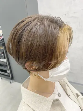 ショート 銀座ショートヘア特化 渡部 誠のヘアスタイル