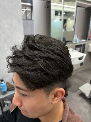 ショート メンズ 本間 颯太のヘアスタイル