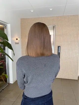 ミディアム 🌈カラー ⋆˚ʚɞにいな🌈のヘアスタイル