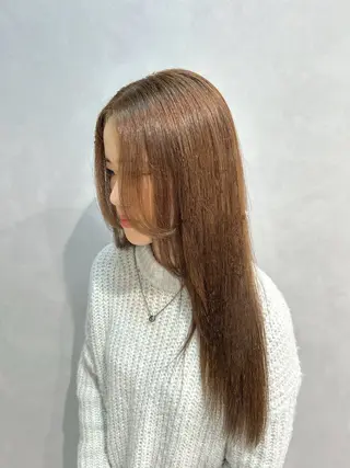 ロング カラー 彩華 🎀 西梅田美容室のヘアスタイル