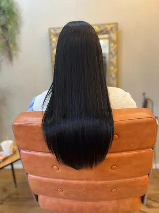 ロング ⚪️髪質改善 縮毛 店長 コウ⚪️のヘアスタイル