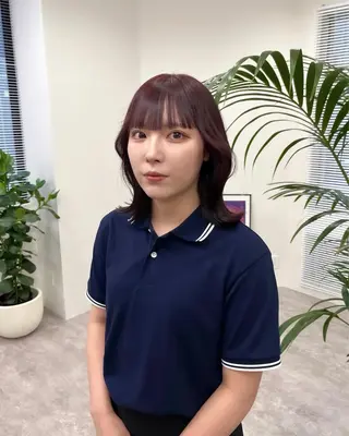 ミディアム カラー JOULE'S natsukiのヘアスタイル