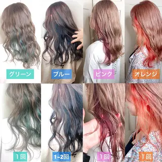 セミロング カラー ⭐️DAIKI⭐️ ハイトーン/髪質改善のヘアスタイル