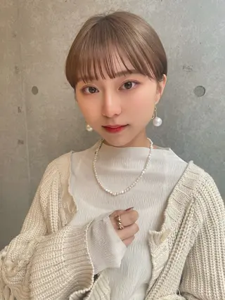 ショート 三鷹で1番ショート ボブをカットする新谷のヘアスタイル