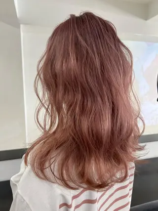 ロング カラー モリシゲ ヒカリ🦕🐬のヘアスタイル