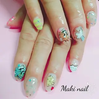 ネイル ショート   MAKI NAILのネイルデザイン