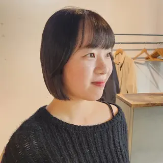 ショート ハヤシ マユ ✂ 府中美容室のヘアスタイル