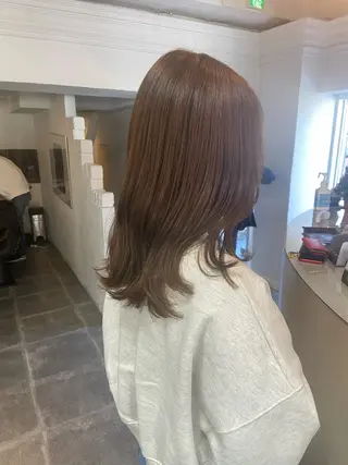 ロング カラー ヘアアレンジ 眠れるヘッドスパ✨ chacoのヘアスタイル