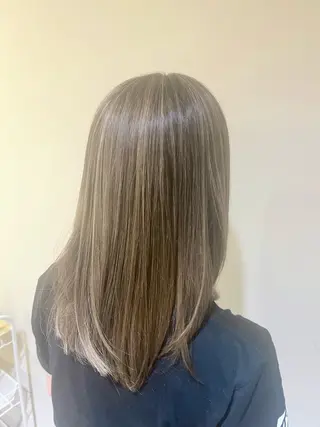 セミロング カラー パーマ Lamie所属・大人女子&髪改善専門 Nobuフリーランスのヘアスタイル